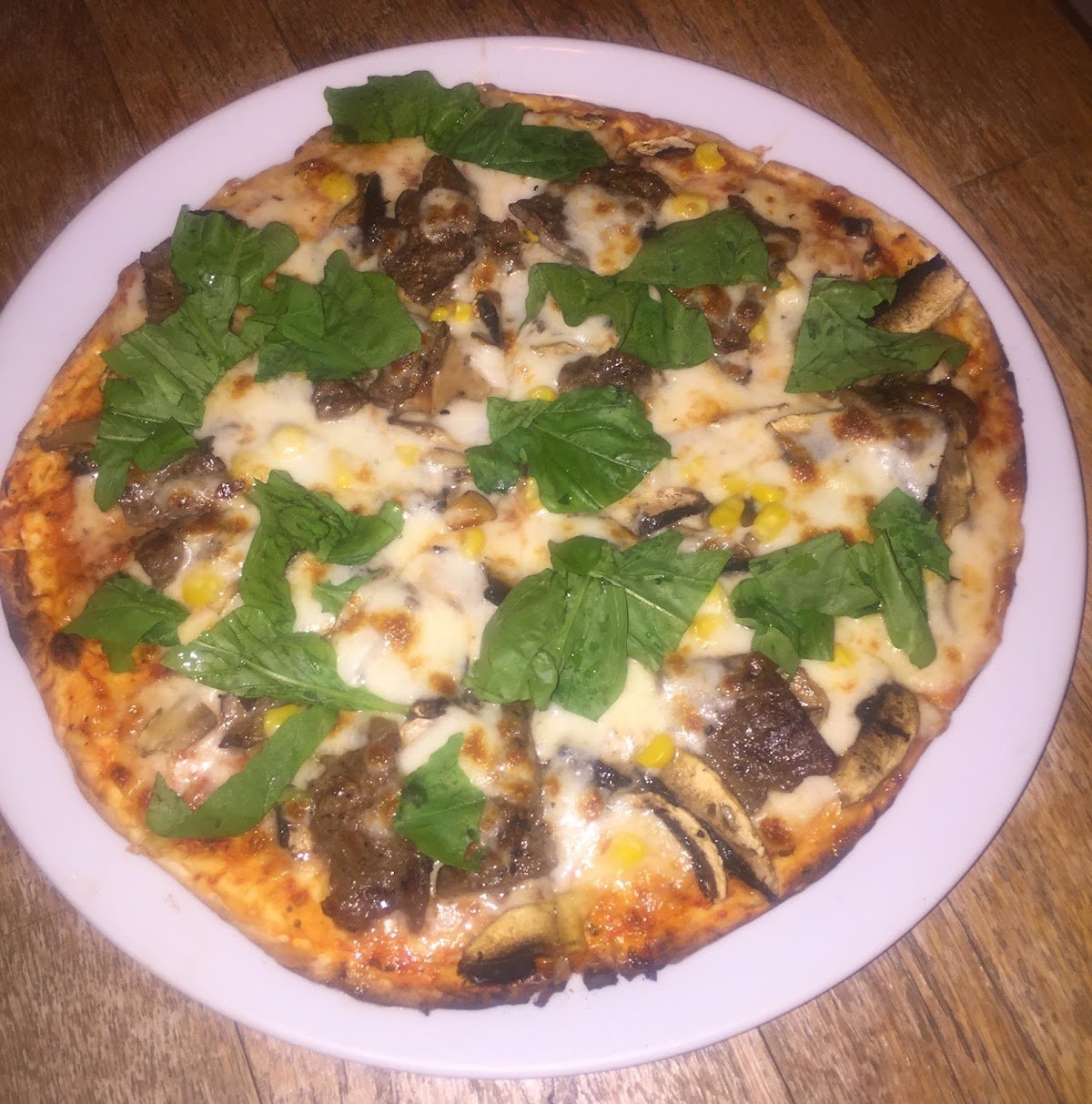 Mantarlı Pizza